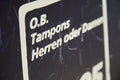 Tampons - Heute