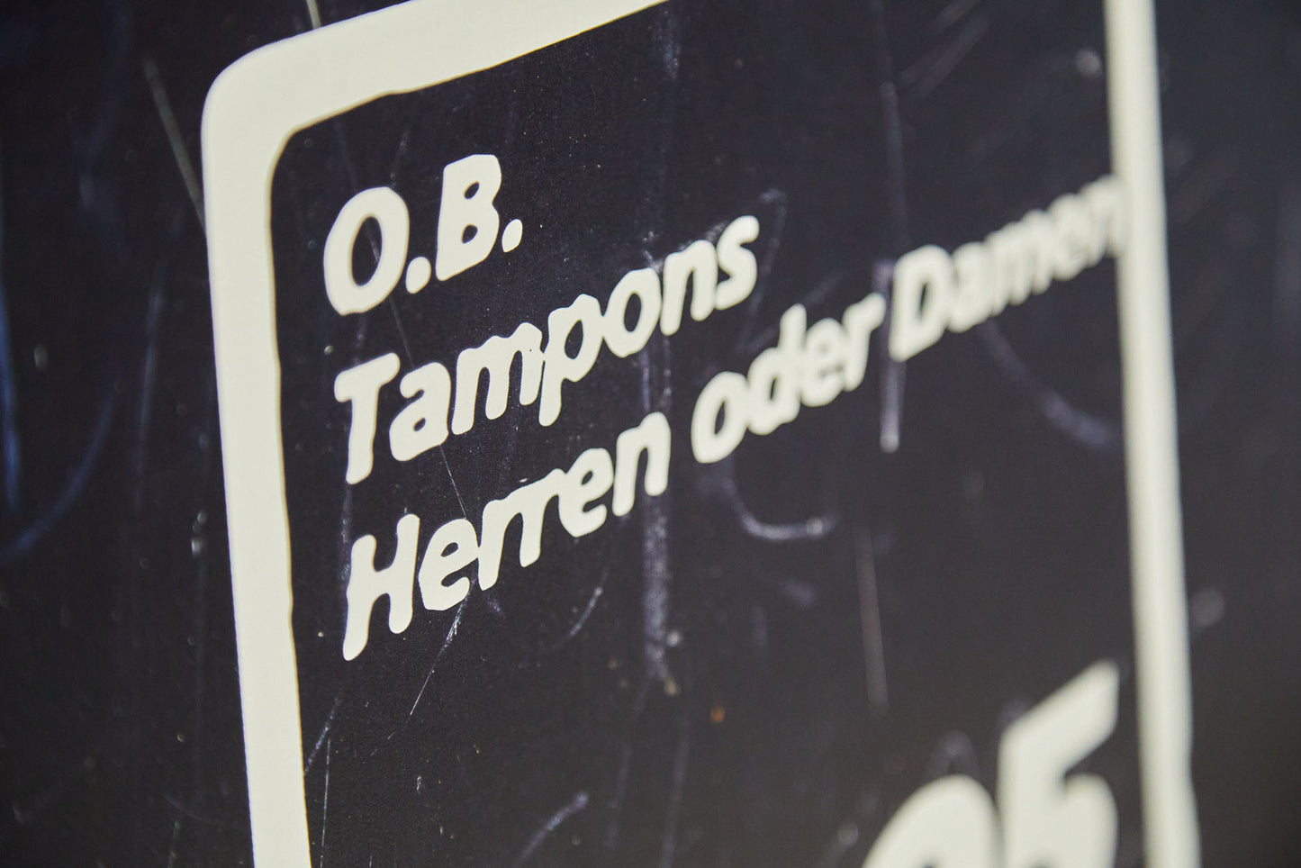 Tampons - Heute