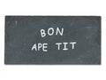 BON APE TIT -  Stone