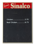 Real Chicken - Sinalco
